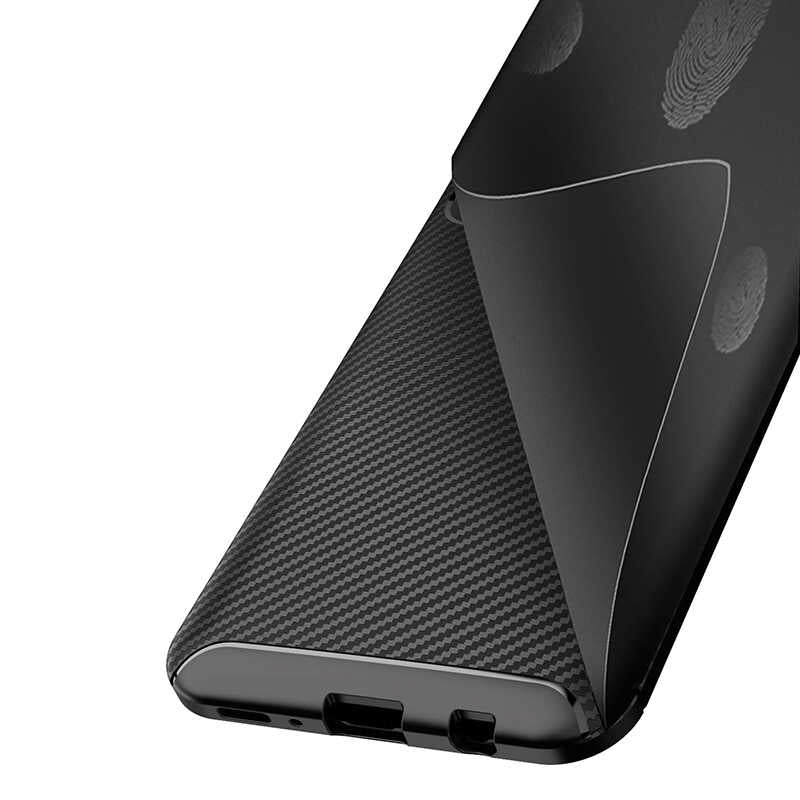 Galaxy M31 Kılıf Zore Negro Silikon Kapak Lacivert
