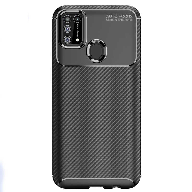 Galaxy M31 Kılıf Zore Negro Silikon Kapak Lacivert