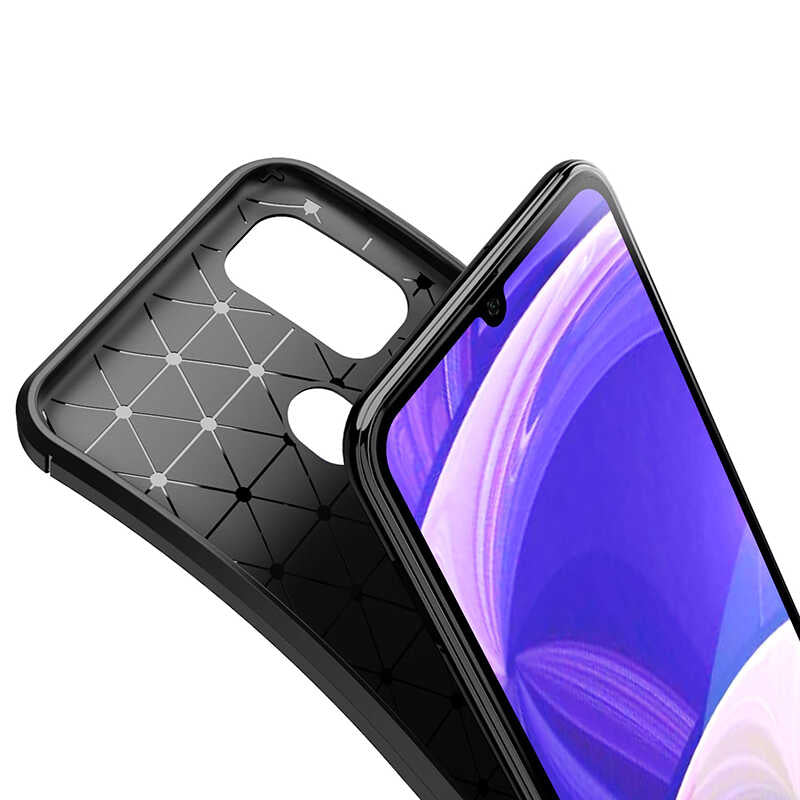 Galaxy M31 Kılıf Zore Negro Silikon Kapak Lacivert