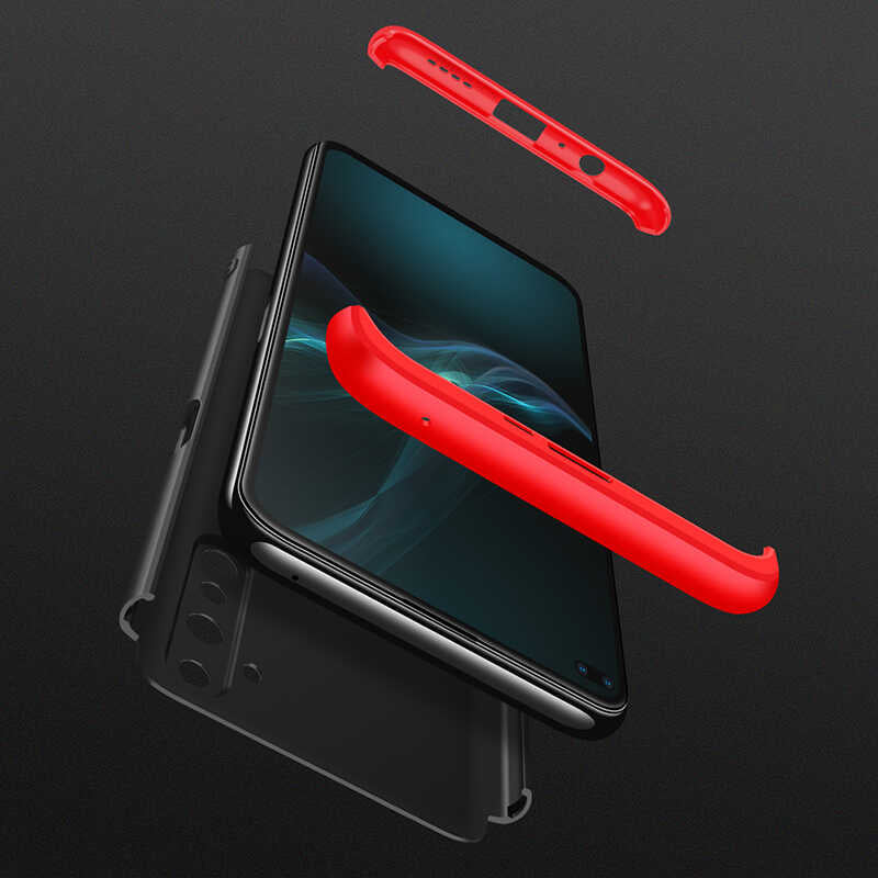 Realme 6 Kılıf Zore Ays Kapak Kırmızı