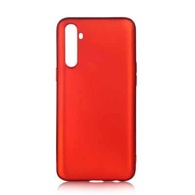 Realme 6 Kılıf Zore Premier Silikon Kapak Kırmızı