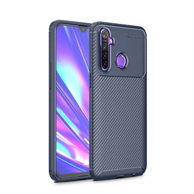 Realme 6İ Kılıf Zore Negro Silikon Kapak Lacivert