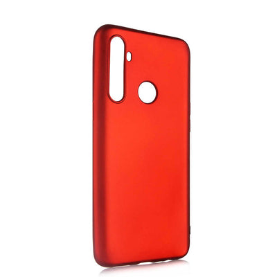 Realme 6İ Kılıf Zore Premier Silikon Kapak Kırmızı