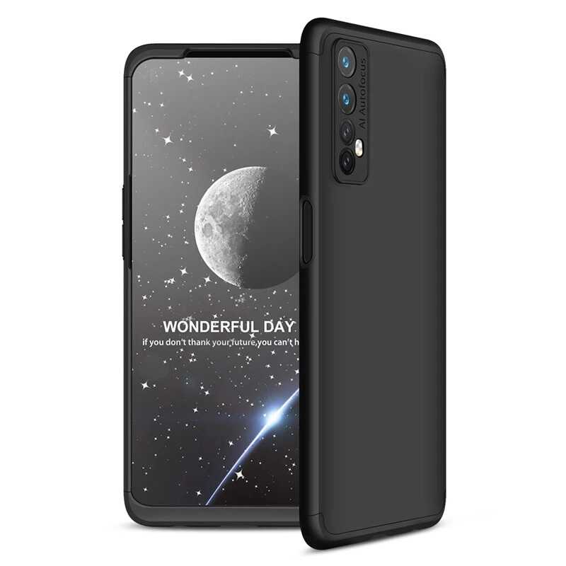 Realme 7 Kılıf Zore Ays Kapak Siyah