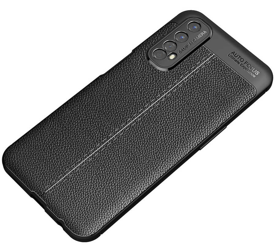 Realme 7 Kılıf Zore Niss Silikon Kapak Kırmızı