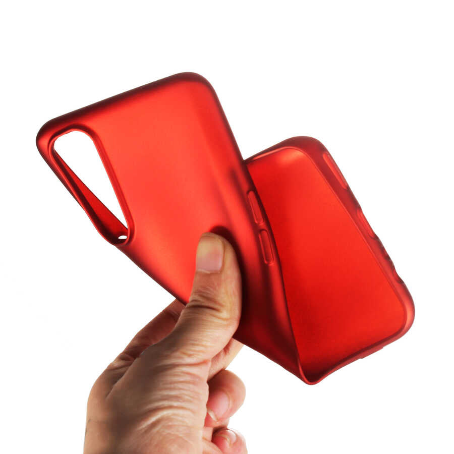 Realme 7 Kılıf Zore Premier Silikon Kapak Rose Gold