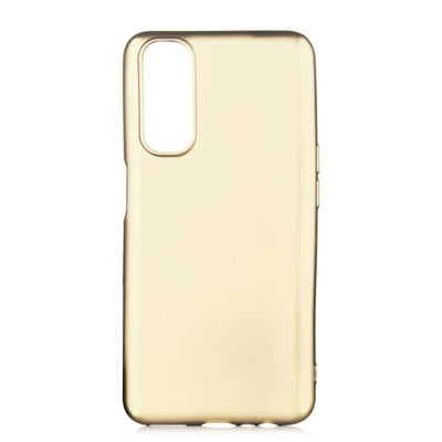 Realme 7 Kılıf Zore Premier Silikon Kapak Gold