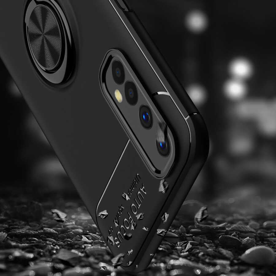 Realme 7 Kılıf Zore Ravel Silikon Kapak Kırmızı