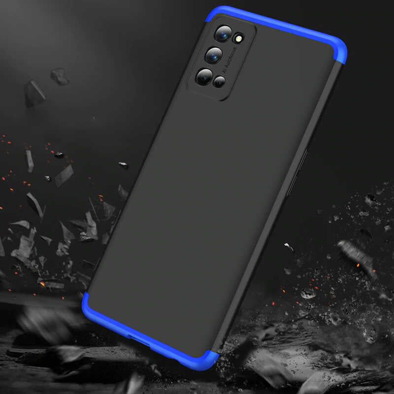 Realme 7 Pro Kılıf Zore Ays Kapak Siyah