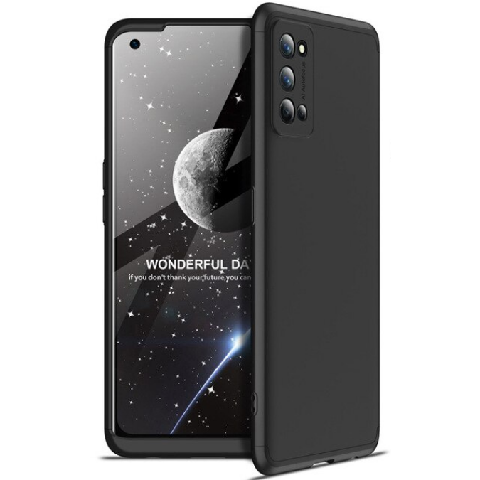 Realme 7 Pro Kılıf Zore Ays Kapak Siyah