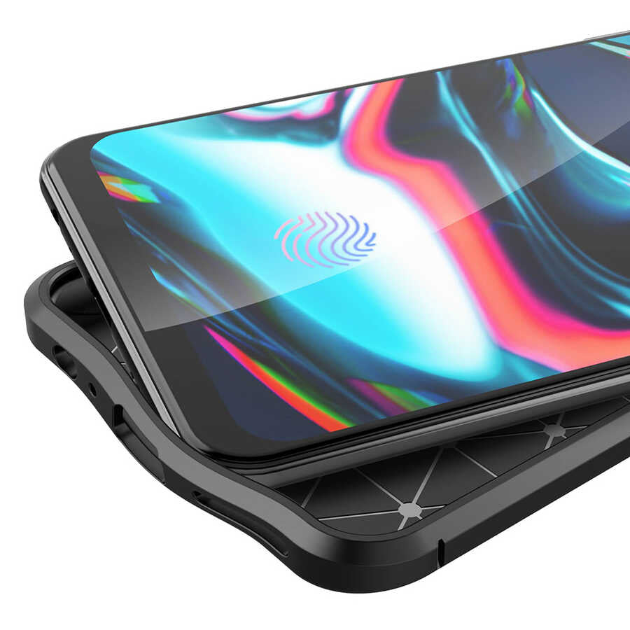 Realme 7 Pro Kılıf Zore Niss Silikon Kapak Siyah