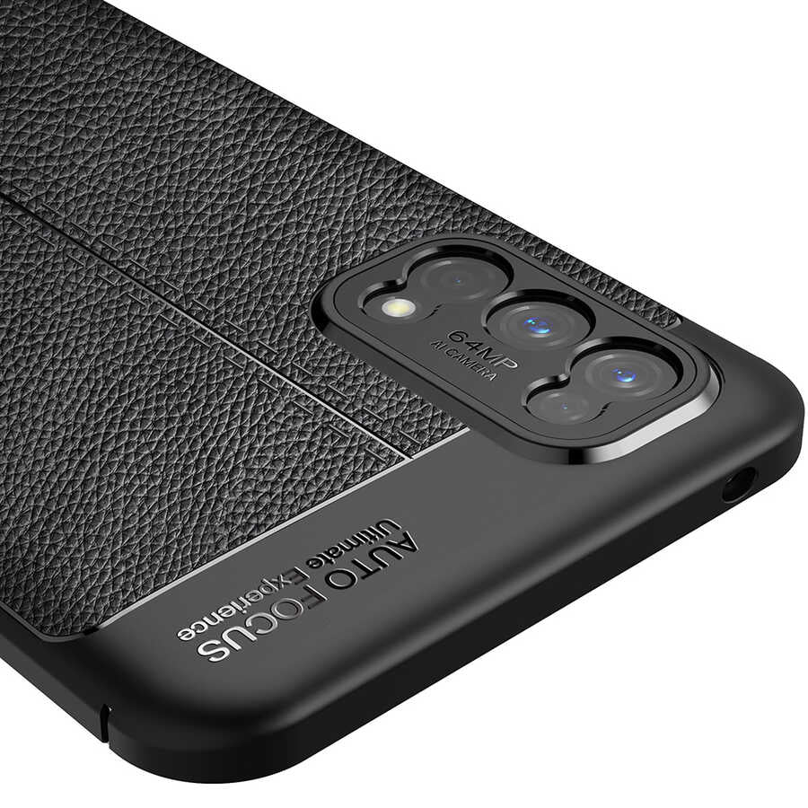 Realme 7 Pro Kılıf Zore Niss Silikon Kapak Siyah