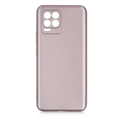 Realme 8 Pro Kılıf Zore Premier Silikon Kapak Rose Gold