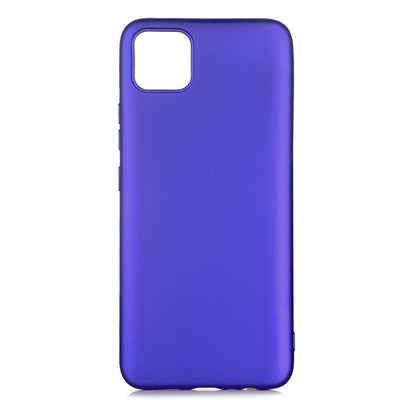 Realme C11 Kılıf Zore Premier Silikon Kapak Saks Mavi