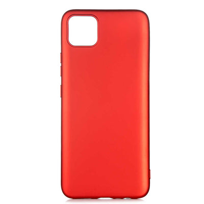Realme C11 Kılıf Zore Premier Silikon Kapak Kırmızı