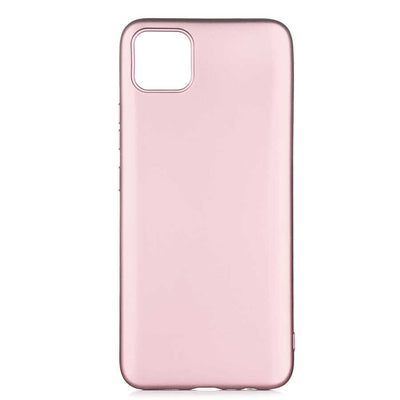 Realme C11 Kılıf Zore Premier Silikon Kapak Rose Gold