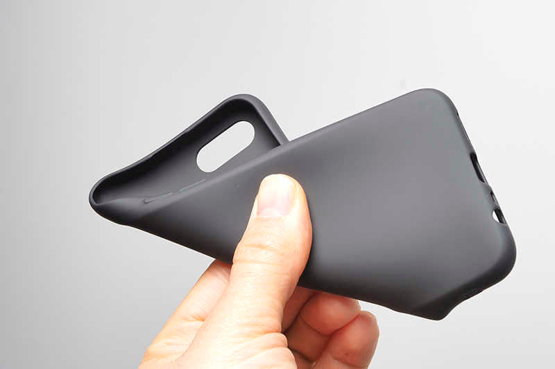 Realme C2 Kılıf Zore Premier Silikon Kapak Siyah