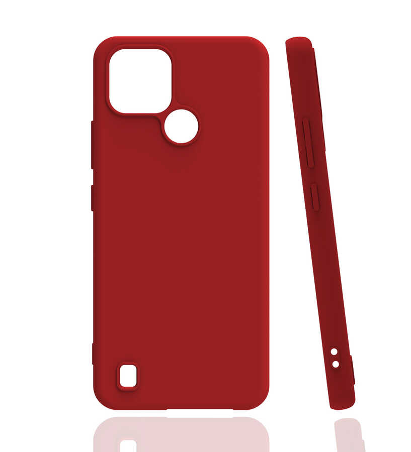 Realme C21 Kılıf Zore Biye Silikon