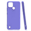 Realme C21 Kılıf Zore Biye Silikon Mor