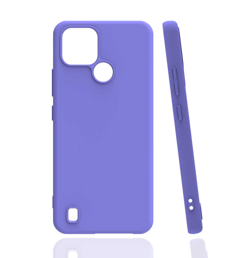 Realme C21 Kılıf Zore Biye Silikon