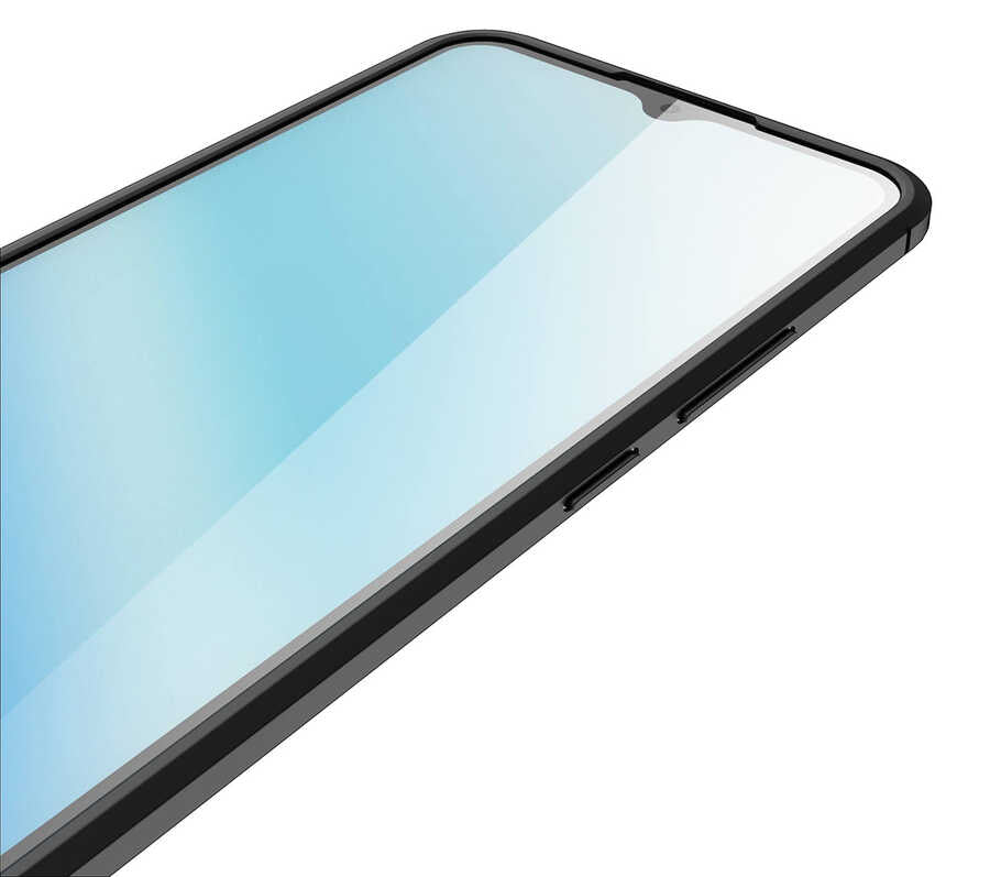 Realme C21 Kılıf Zore Niss Silikon Kapak Lacivert