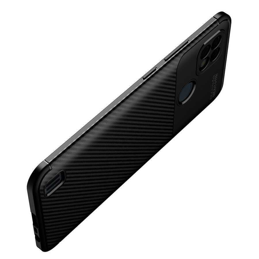 Realme C25 Kılıf Zore Negro Silikon Kapak Lacivert