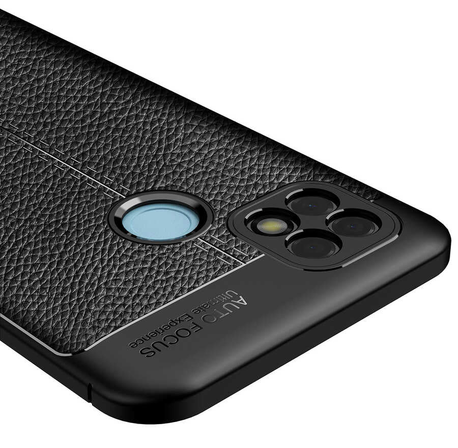 Realme C25 Kılıf Zore Niss Silikon Kapak Siyah