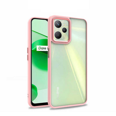 Realme C35 Kılıf Zore Flora Kapak Yeşil