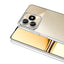 Realme C53 Kılıf Kamera Korumalı Logo Gösteren Zore Omega Kapak Gold