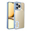 Realme C53 Kılıf Kamera Korumalı Logo Gösteren Zore Omega Kapak Sierra Mavi