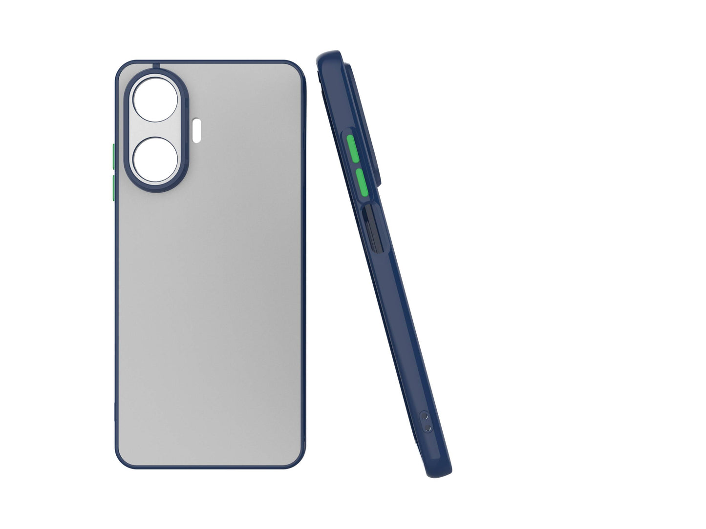 Realme C55 Kılıf Zore Hux Kapak Lacivert