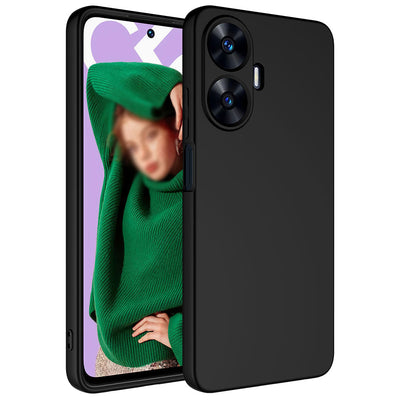 Realme C55 Kılıf Zore Mara Lansman Kapak Kırmızı