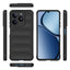 Realme C61 Kılıf Esnek TPU Oyuklu Arka Yüzey Tasarımlı Zore Etnik Silikon Kapak Siyah