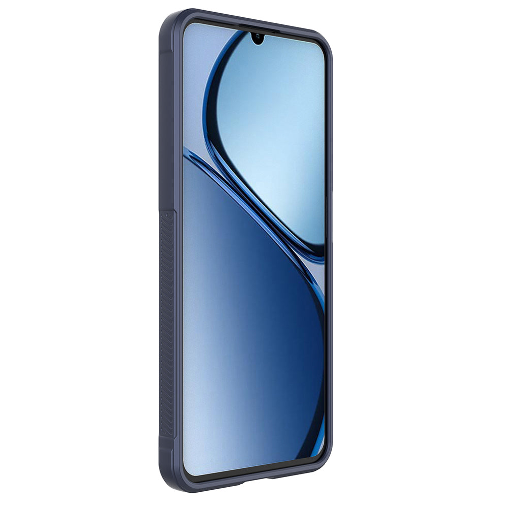 Realme C61 Kılıf Esnek TPU Oyuklu Arka Yüzey Tasarımlı Zore Etnik Silikon Kapak Siyah