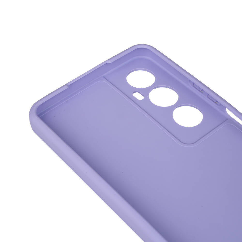 Realme C65 4G Kılıf Zore Biye Silikon Mor