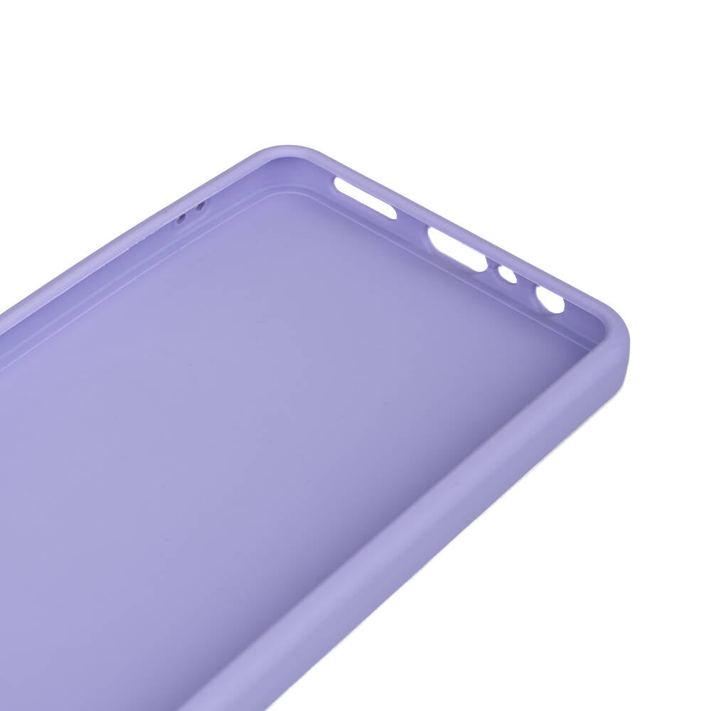 Realme C65 4G Kılıf Zore Biye Silikon Mavi