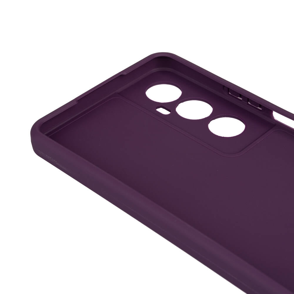 Realme C65 4G Kılıf Zore Biye Silikon Mor