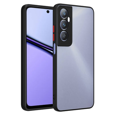Realme C65 4G Kılıf Zore Hux Kapak Lacivert