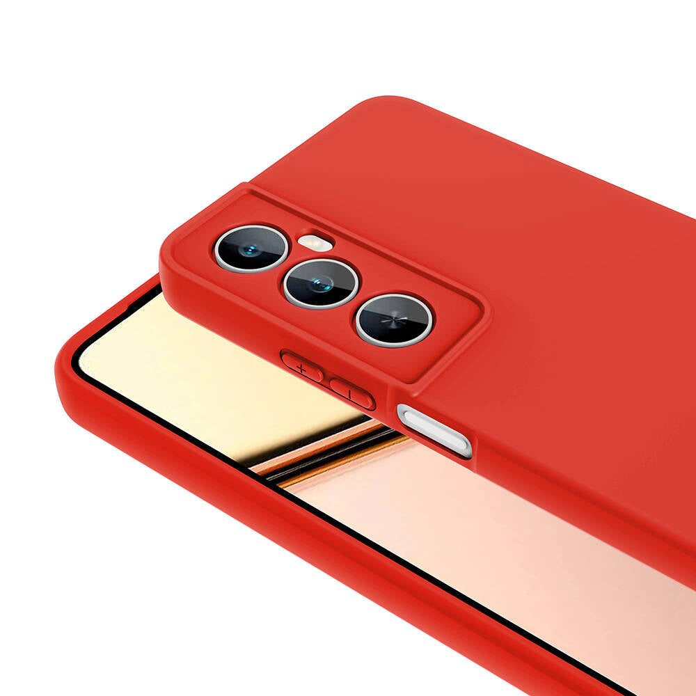Realme C65 4G Kılıf Zore Mara Lansman Kapak Lila