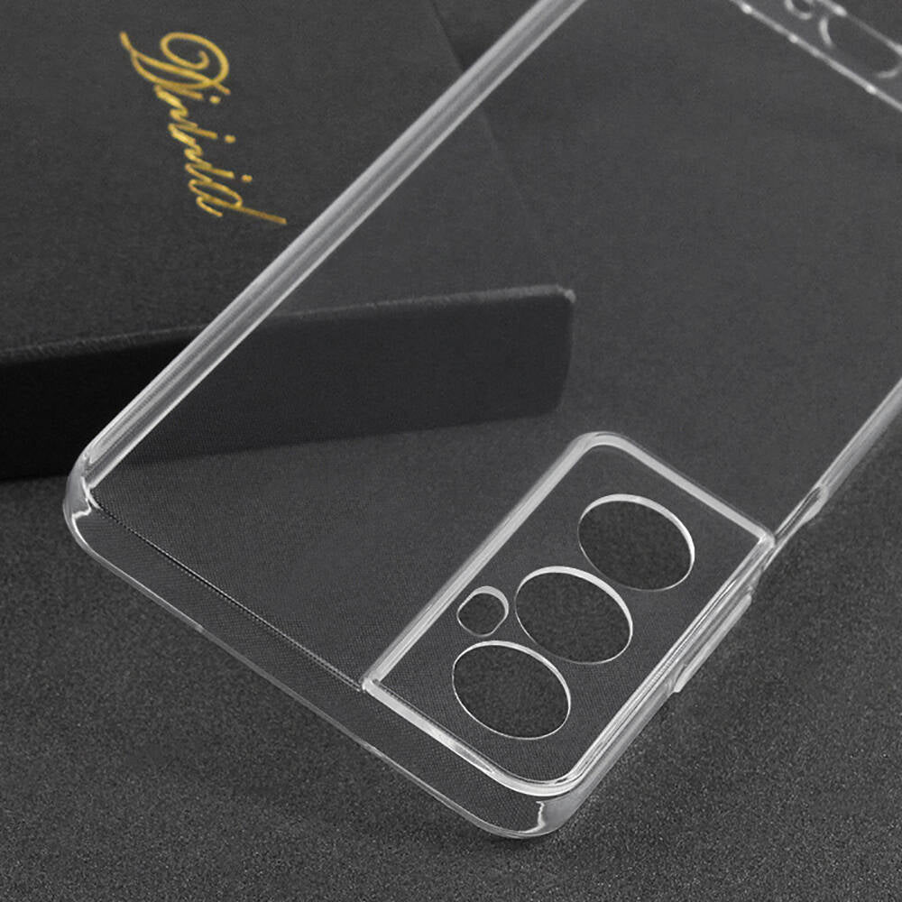 Realme C65 4G Kılıf Zore Süper Silikon Kapak Şeffaf