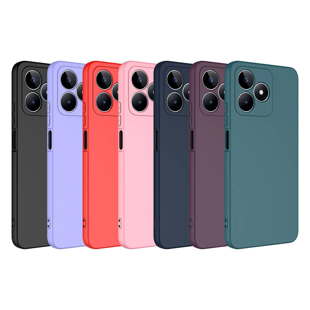 Realme Note 50 Kılıf Zore Mara Lansman Kapak Lila