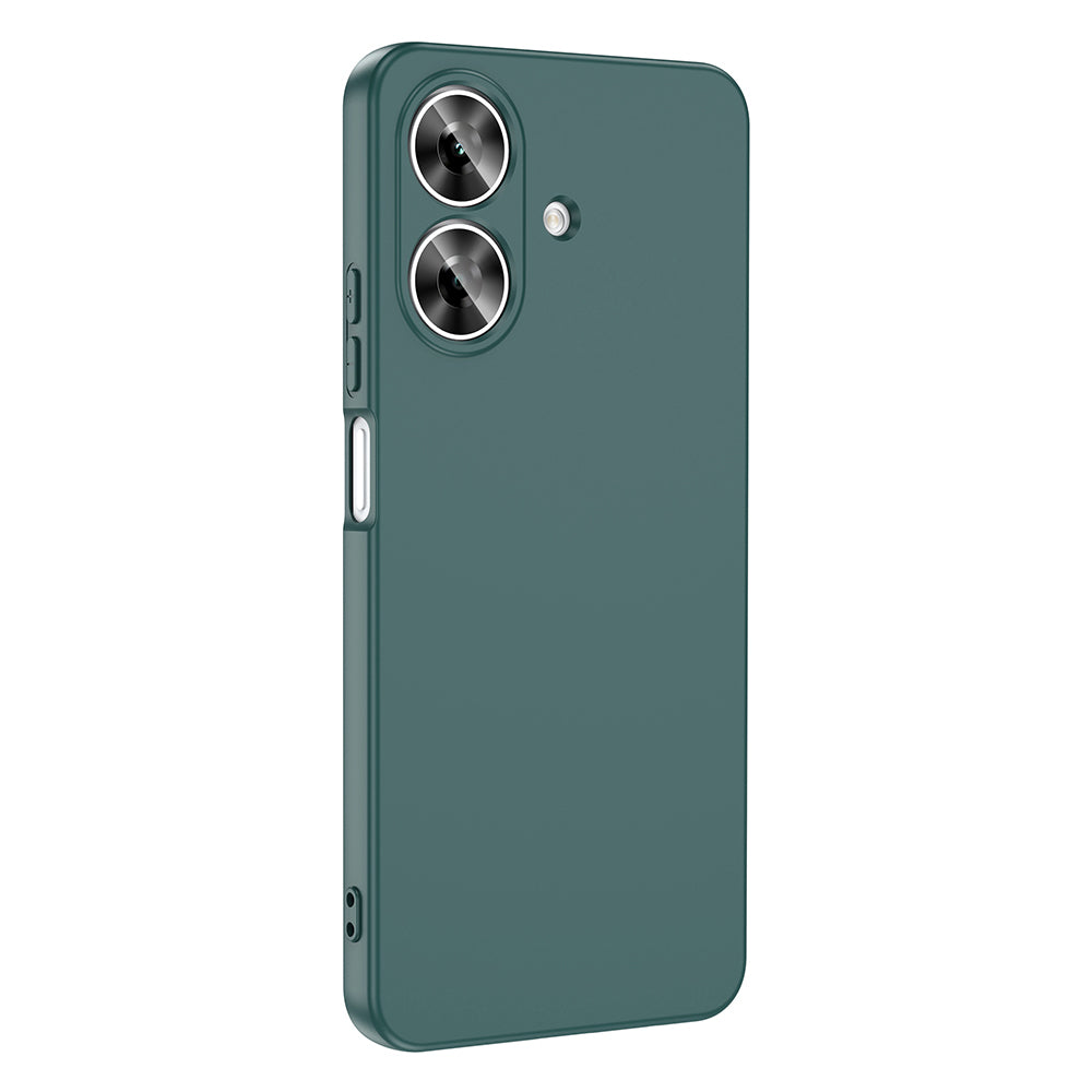Realme Note 60 Kılıf Zore Mara Lansman Kapak Koyu Yeşil