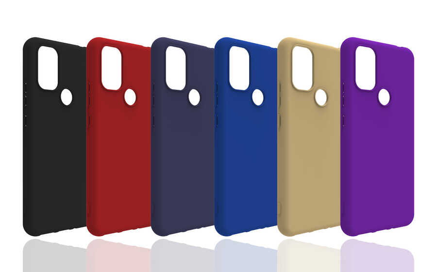 Reeder P13 Blue Max 128 Gb Kılıf Zore Biye Silikon Lacivert