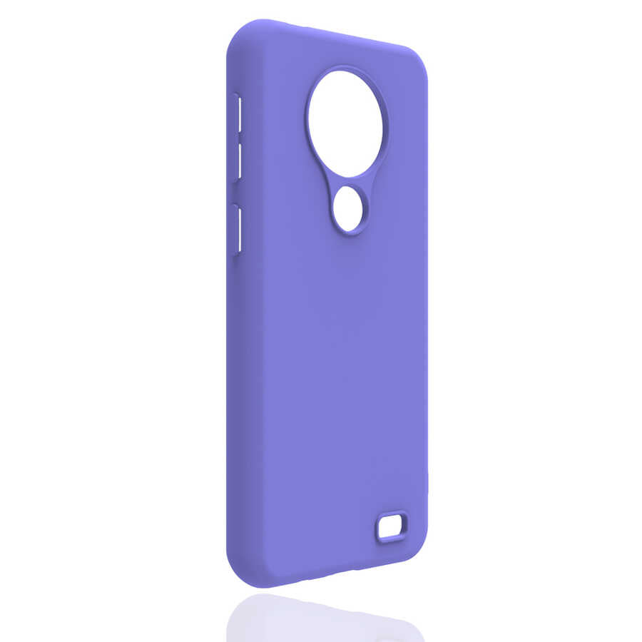 Reeder P13 Blue Max 2020 Kılıf Zore Biye Silikon Mor