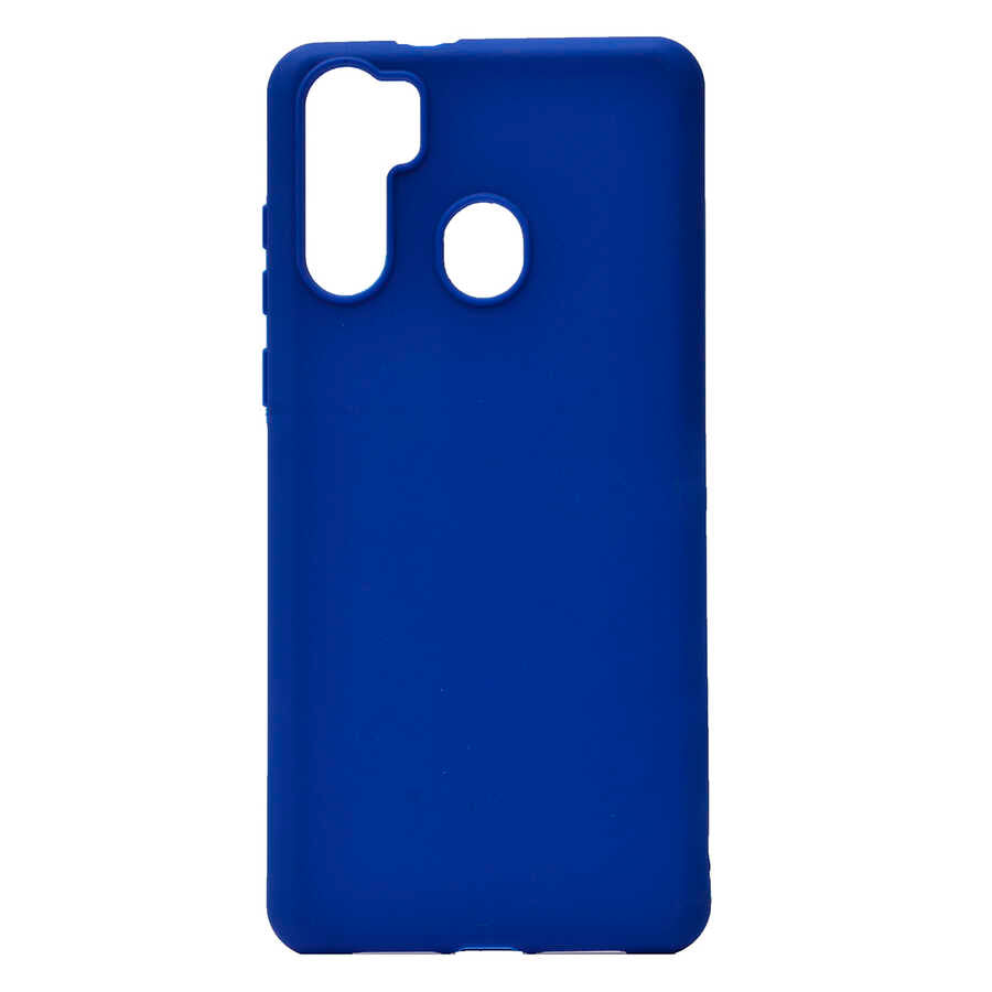 Reeder P13 Blue Max Kılıf Zore Biye Silikon Mavi