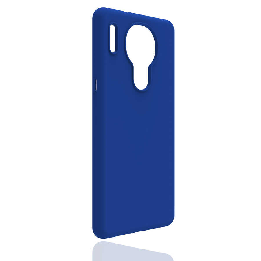 Reeder P13 Blue Max Lite Kılıf Zore Biye Silikon Saks Mavi