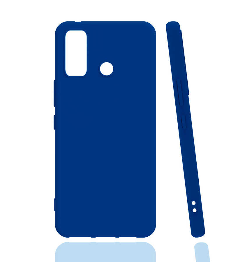 Reeder P13 Blue Max Pro Lite Kılıf Zore Biye Silikon Mavi