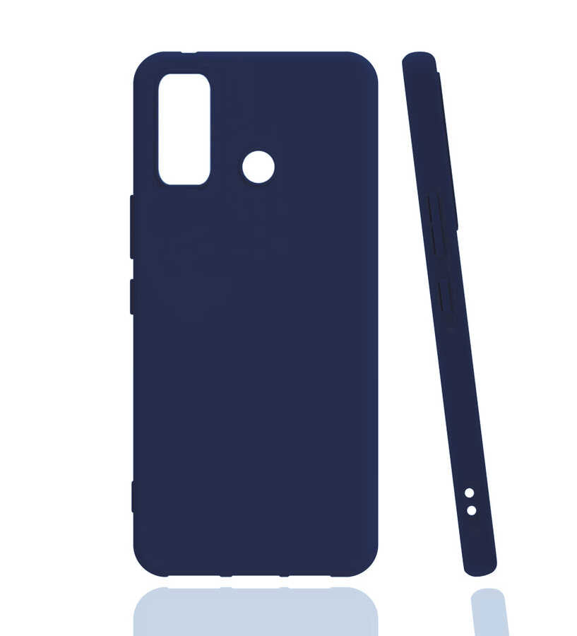 Reeder P13 Blue Max Pro Lite Kılıf Zore Biye Silikon Lacivert