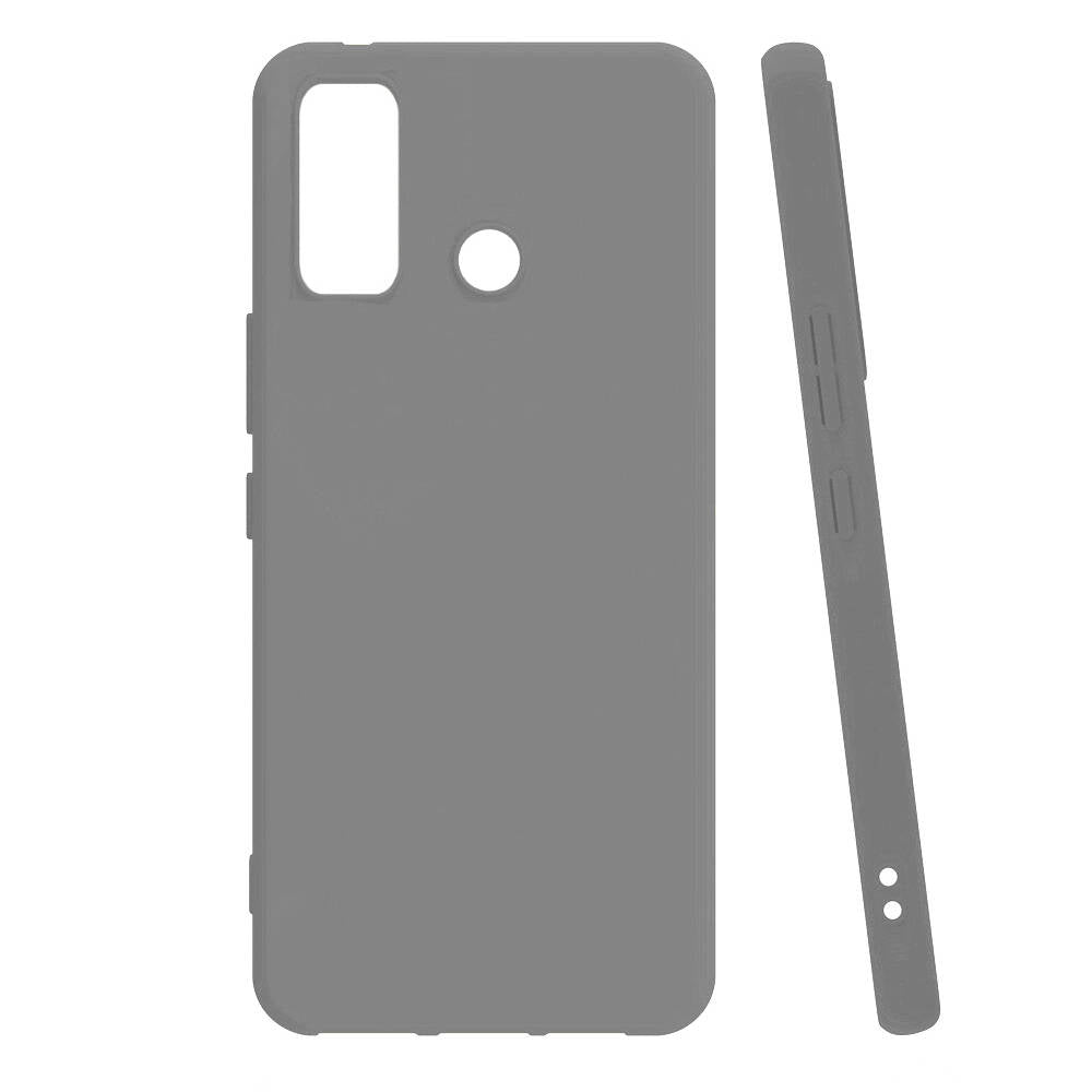 Reeder P13 Blue Max Pro Lite Kılıf Zore Biye Silikon Gri