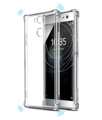 Sony Xperi XA2 Kılıf Zore Nitro Anti Shock Silikon Renksiz